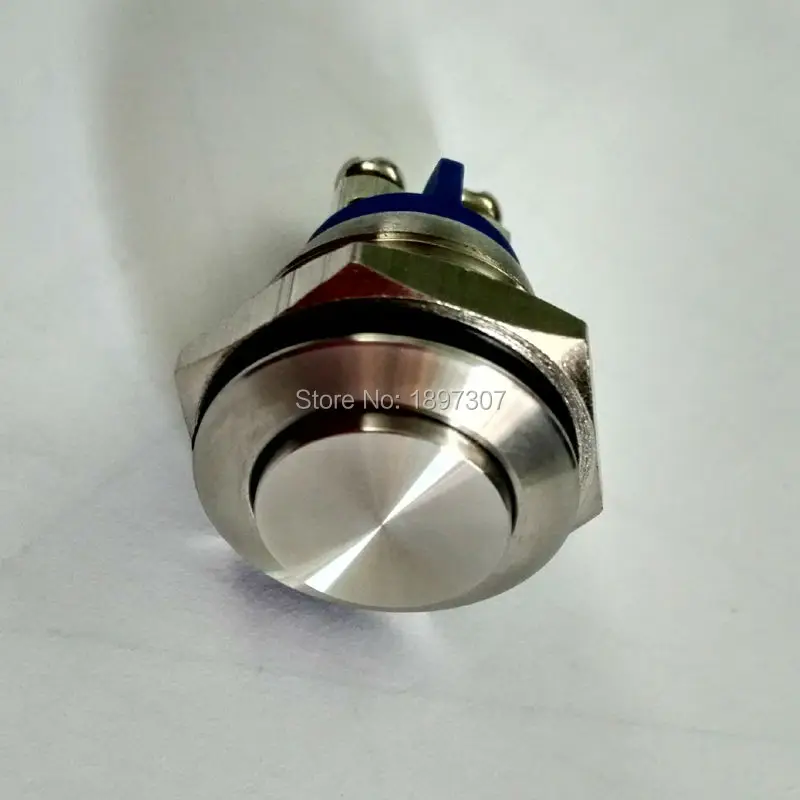 

12mm 16mm 19mm 22mm Reset Momentary Normal Open Anti-Vandal Electric Car Push Button Switch