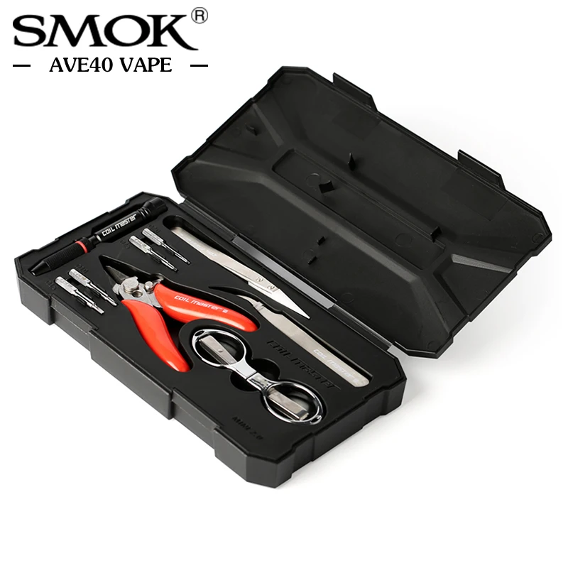 Мастер Катушка DIY Kit Mini V2 All in One CoilMaster RDA инструмент для намотки испарителя сумка