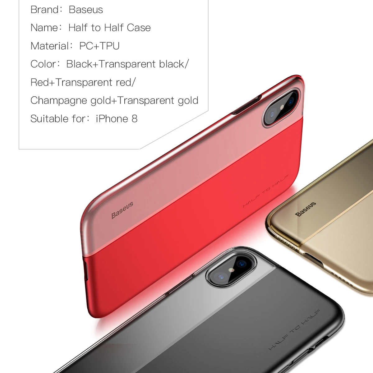 Baseus Mobile Phone Protection For Iphone X Soft Tpu baseus mobile phone protection for iphone x soft tpu