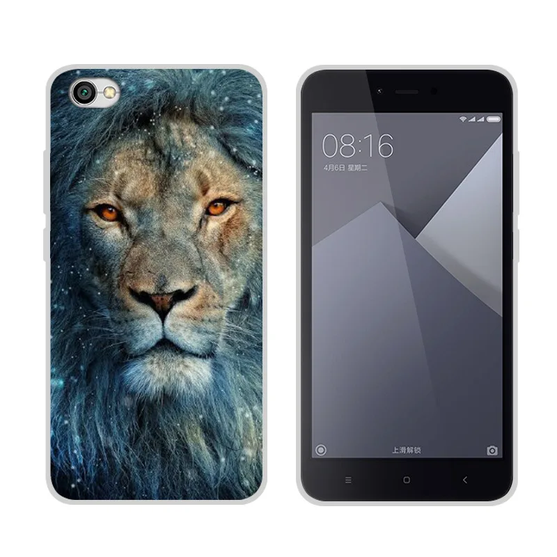 For Xiaomi Redmi Note 5A Case No Fingerprinting Cartoon TPU Soft Silicone Back Cover Redmi Note 5A 16G Phone Cases Girls Animal