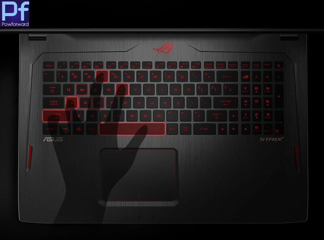 Защитная крышка для 17 дюймовой клавиатуры ноутбука Asus ROG Strix GL702VS GL702vm Gl702vi gl702zc GL702VT