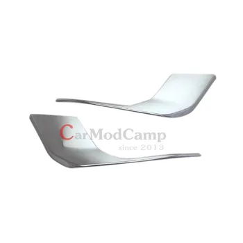 

Glossy Chrome Front Fog Light Eyelid Eyebrow Cover Strips 2pcs For Mitsubishi ASX/Outlander SPORT 2016 Car Styling accessories!
