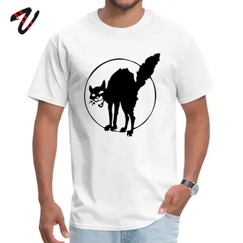 

Anarchist black cat T-shirts Plaid Sleeve Custom 2019 Newest Mens Labor Day Tops Shirts Custom Tops Shirt O-Neck Military