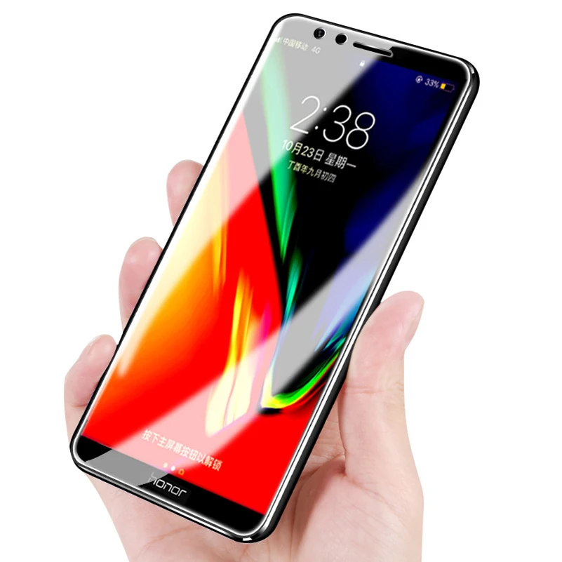 Y5 Y6 Prime 2018 Full Cover Screen Glass Film For Huawei Honor 7A 7C Pro AUM-L41 AUM-L29 DUA-L22 Protector Tempered | Мобильные