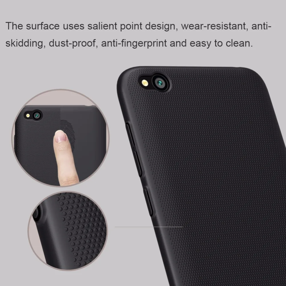 Чехол для Redmi Go чехол Xiaomi глобальная задняя крышка супер матовый защитный Nillkin