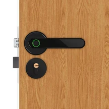 Умный Bluetooth пульт дистанционного управления замок отпечатков пальцев Электрический дверной замок с аварийным механическим ключом