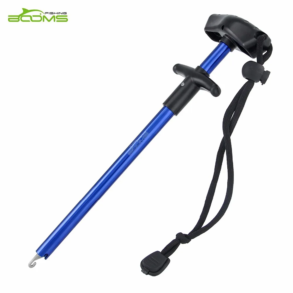 

Booms Fishing R02 Easy Fish Hook Remover Squeeze-Out Fish Hooks New Fishing Tools Minimizing Injuries Aluminum Tube With Lanyard