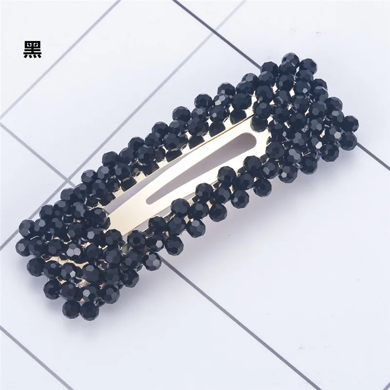 New Rhinestone Hair Pins Hair Clip Hair Comb Bobby Pin Barrette Hairpin Headdress Women Crystal Wedding Party Hair Jewelry Gift