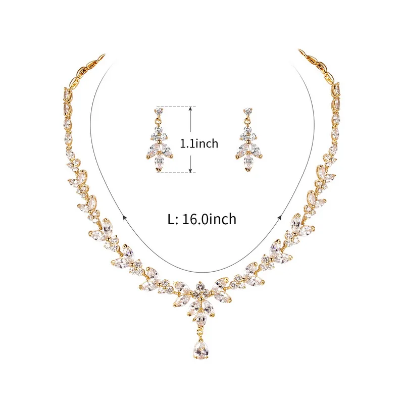 WEIMANJINGDIAN 귣 ǰ Marquise  Teardrop ť ڴϾ CZ   Ͱ, ź   Ʈ