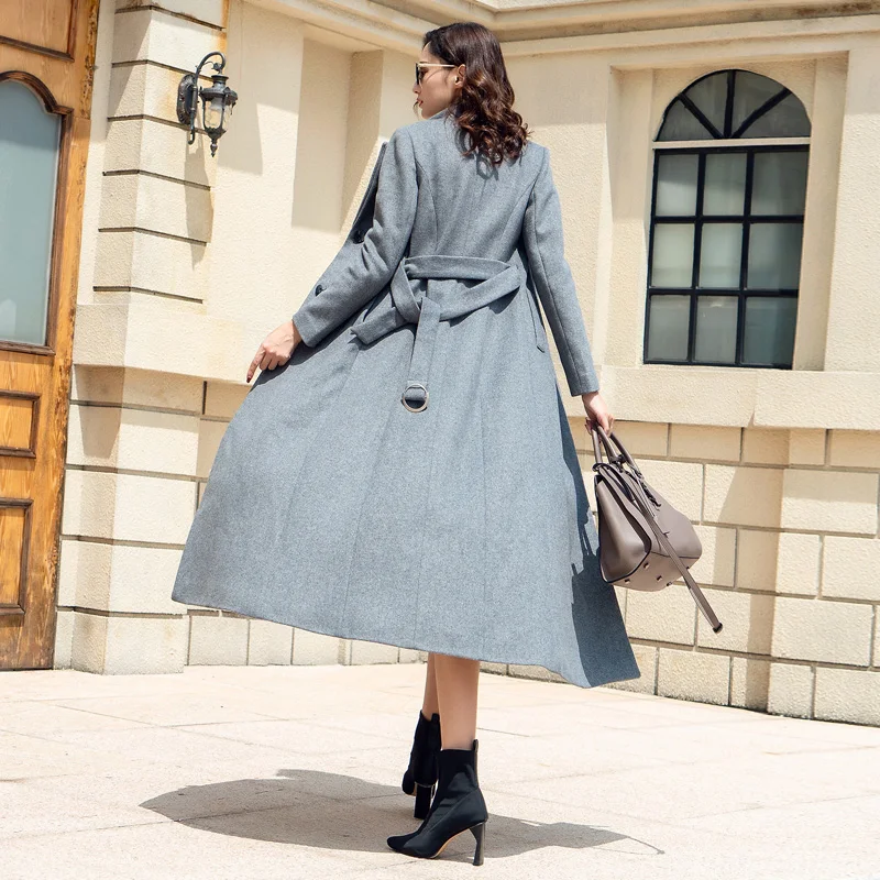 Высокое качество 2019 модная новая осенне зимняя женская куртка с воротником