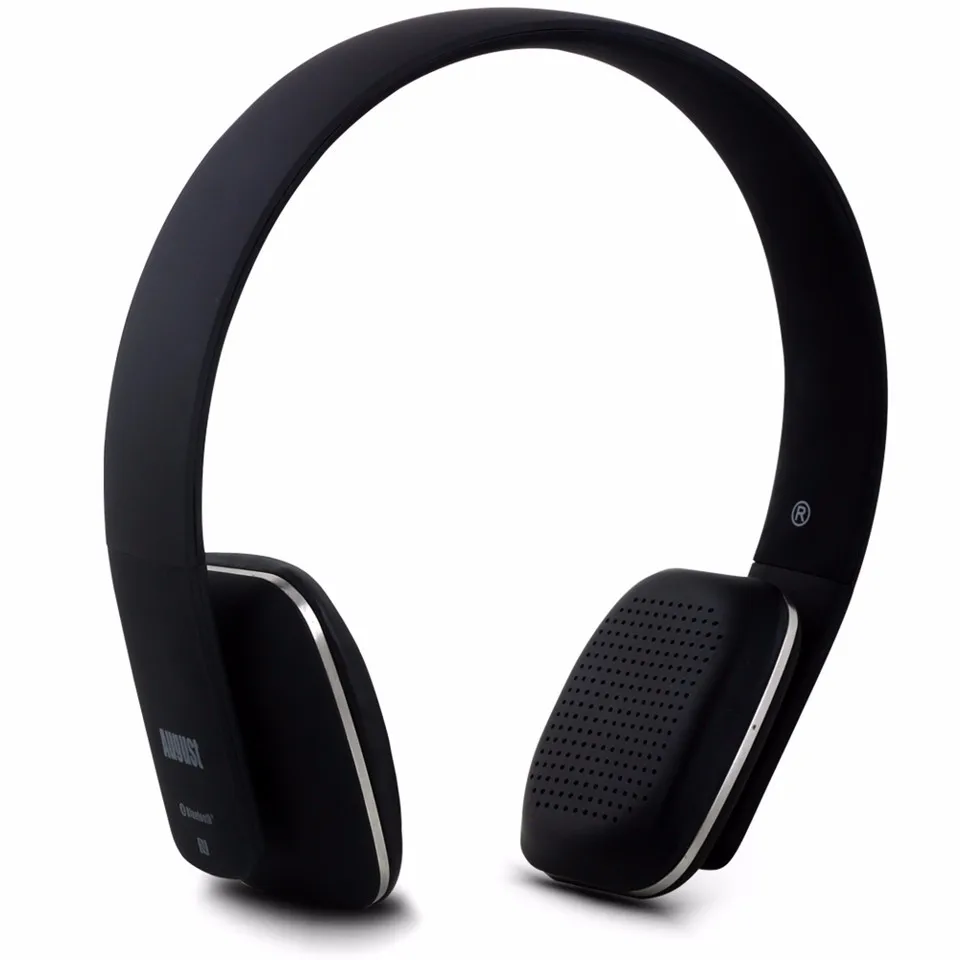 August EP636 Bluetooth-наушники с микрофоном, беспроводная стерео гарнитура Bluetooth 4.1, наушники для телефона, планшета, ПК