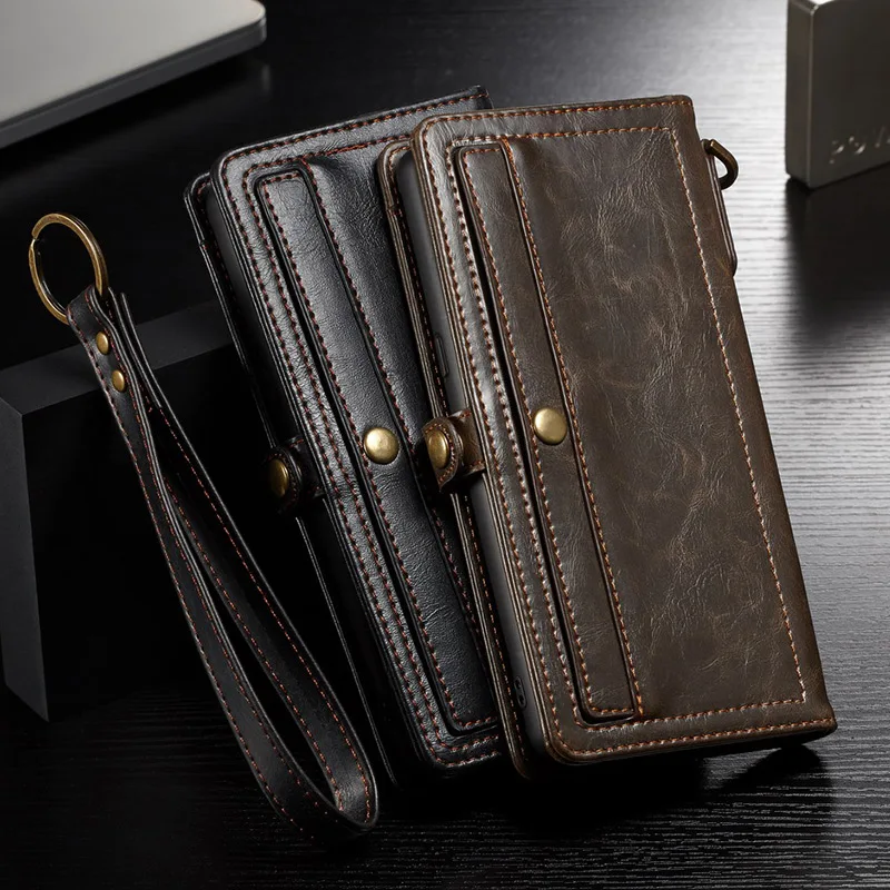 

For Coque Samsung Note 10 9 Case Retro Wallet Magnetic Cover Genuine Leather Case for Samsung Galaxy S8 S9 S10 Plus E Note 9 8