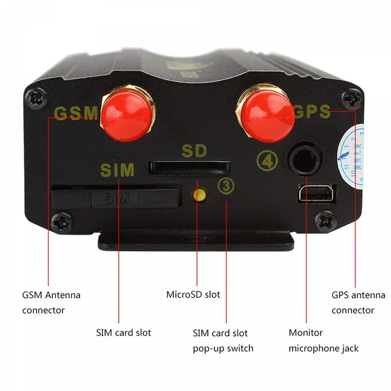 Автомобильный GPS трекер KMDRIVE GSM/GPRS/GPS с дистанционным управлением противоугонная