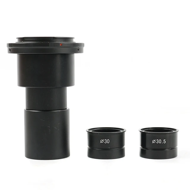 $US $55.99  Biological Microscope NDPL 2X Microscope Camera Adapter Eyepiece Lens SLR DSLR 2X For DSLR Canon Ni