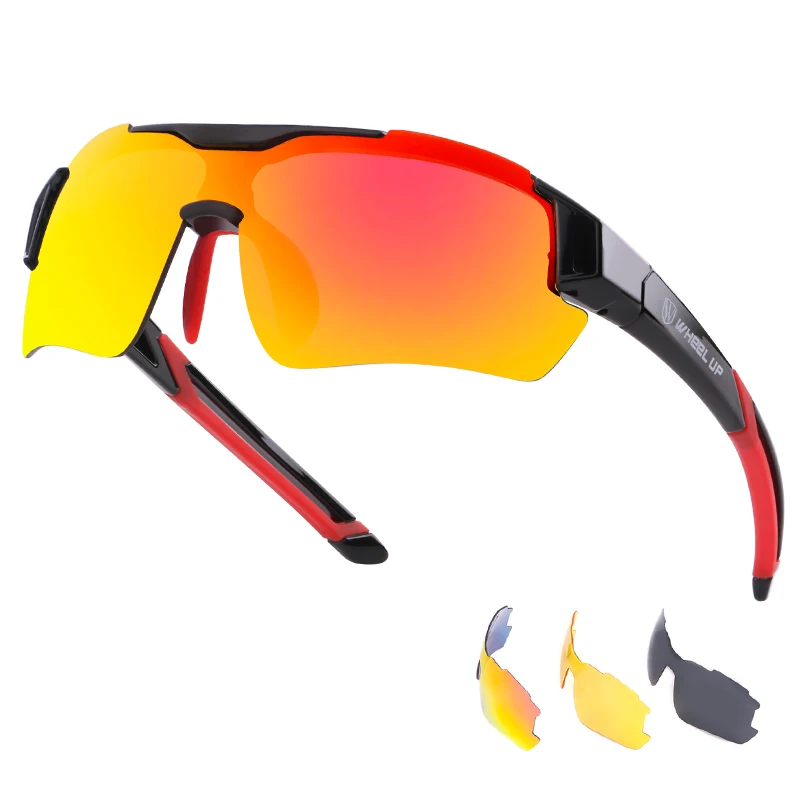 WHEEL UP New Design Full Coating Sunglasses MTB Road Bike Bicycle