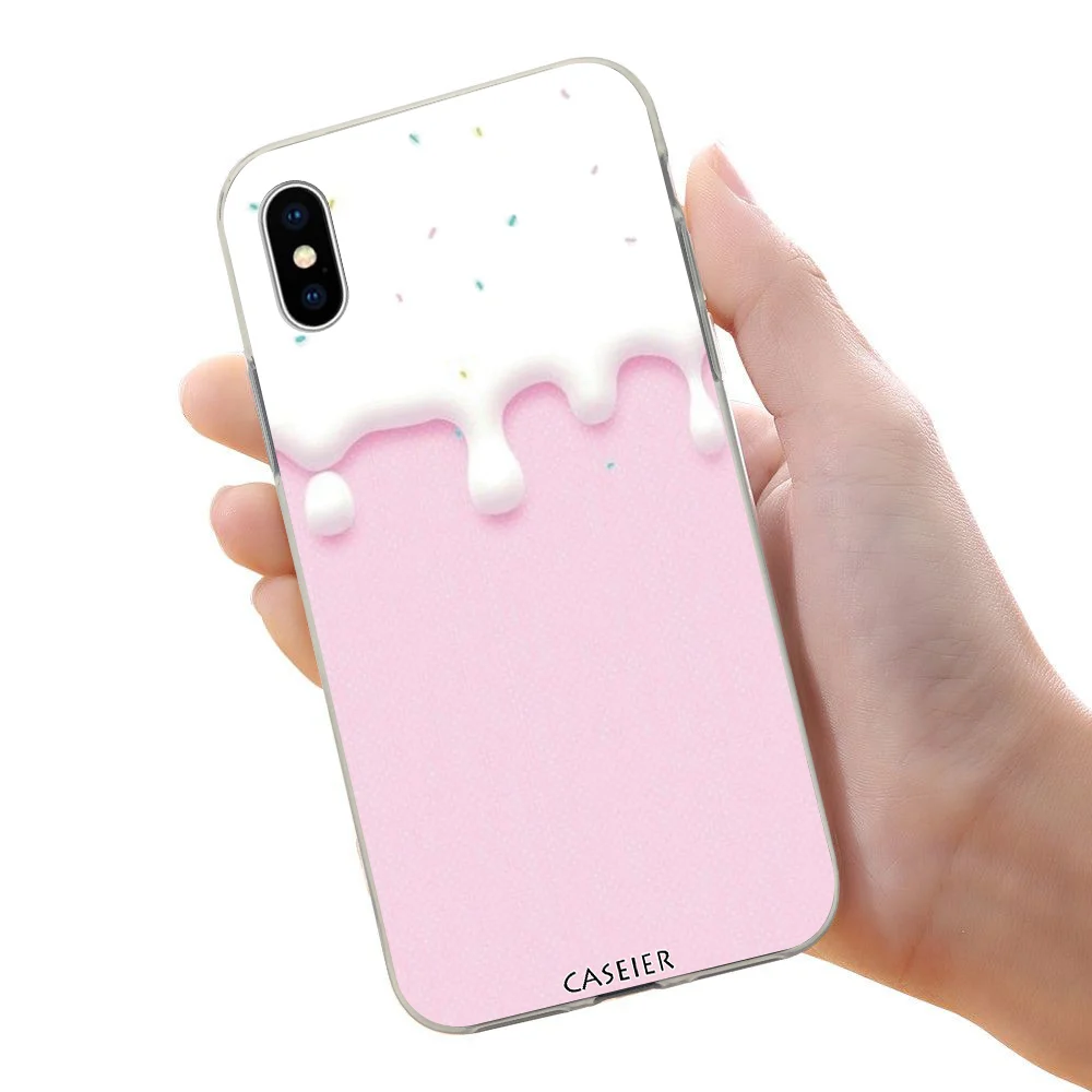 CASEIER машина для приготовления мороженого серии чехол iPhone XR 7 8 X XS MAX симпатичный