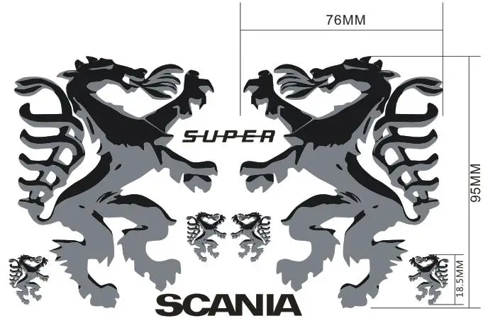Декоративные наклейки для tamiya масштаб 1/14 LESU трактор scz Benz Actros 3363 1851 3348 R470 R730 R620 KING V8
