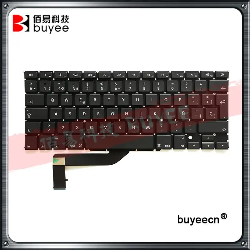 NEW 15" Laptop A1398 Spanish Keyboard For MacBook Retina Pro A1398 SP