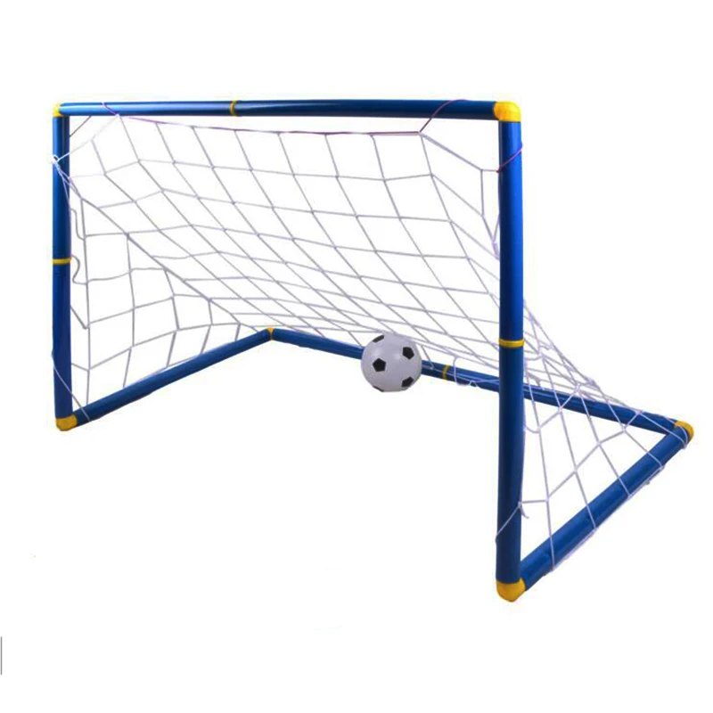 Facaily Mini Soccer Goal Net Children Portable Folding Football Training Door Kids Game Toy