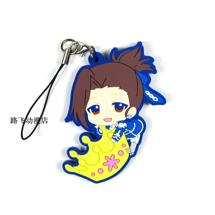 Аниме модель IDOLM @ STER SideM экшн фигурка Iseya Shiki Mitarai shoua Takajyou Kyouji резиновый брелок