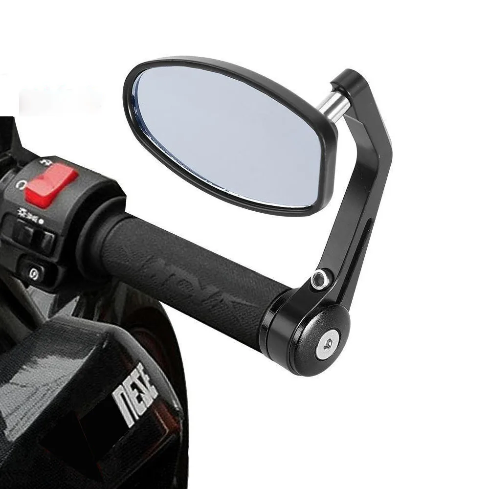 22mm Universal Motorcycle Accessories Mirrors Rearview Side Bar End