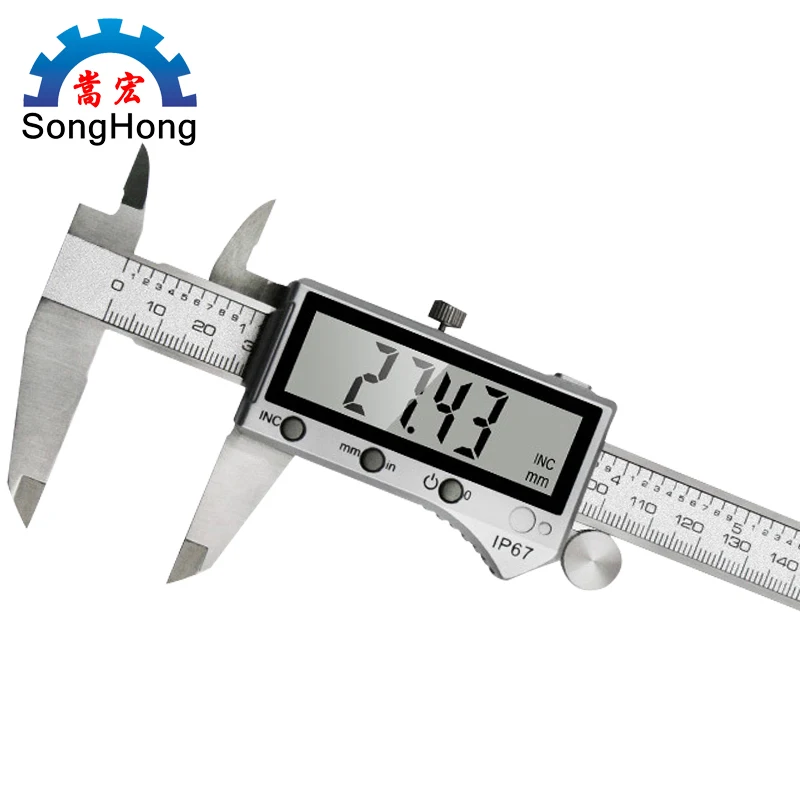 

New products IP67 Bluetooth Digital Vernier Caliper Electronic Stainless Steel Accurate Vernier Caliper 0-150mm 6inch Micrometer