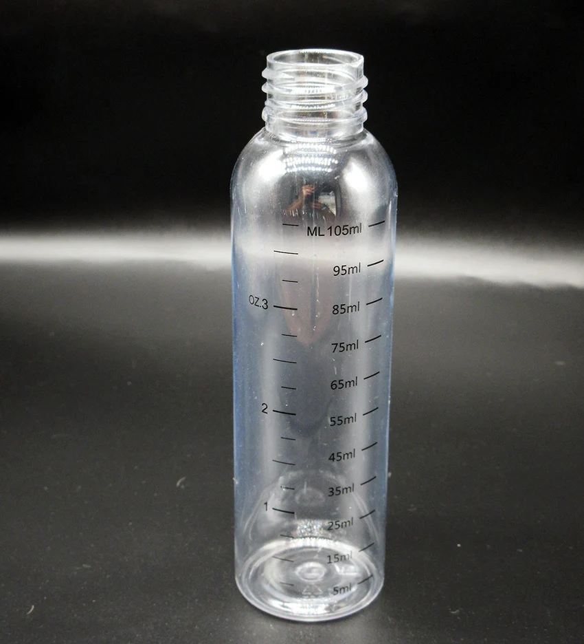 Бутылка unicron, 120 мл/3 унции шелкография бутылка с вывинчивающийся колпачок, гель для волос воды bpttle, e жидкая бутылка