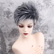 Women Lady Fashion Sexy Black Women Short Styling Cool Wig High Temperature Wire No Lcae Peluca Perruque Gift Dropshipping Women Lady Fashion Sexy Black Women Short Styling Cool Wig High Temperature Wire No Lcae Peluca Perruque Gift Dropshipping