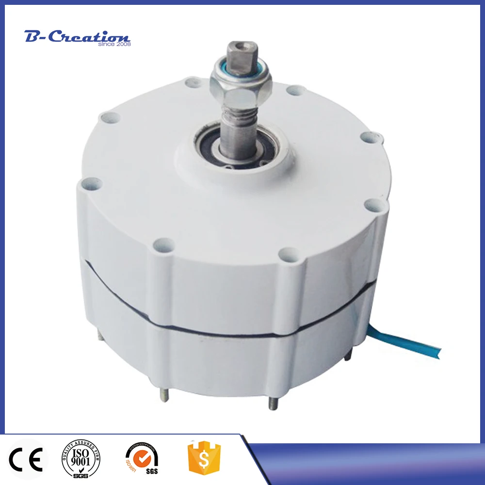 600W 12V/24V/48V permanent magnet Wind Turbine Generator Low Speed Start NdFeB generator/Aluminum shell for DIY | Обустройство дома
