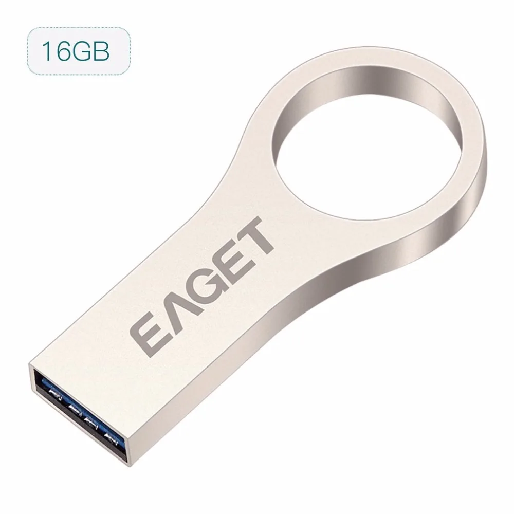 EAGET High Speed USB3 0 Flash Drive Memory Shockproof U Stick Metal External Storage Pendrive 16GB
