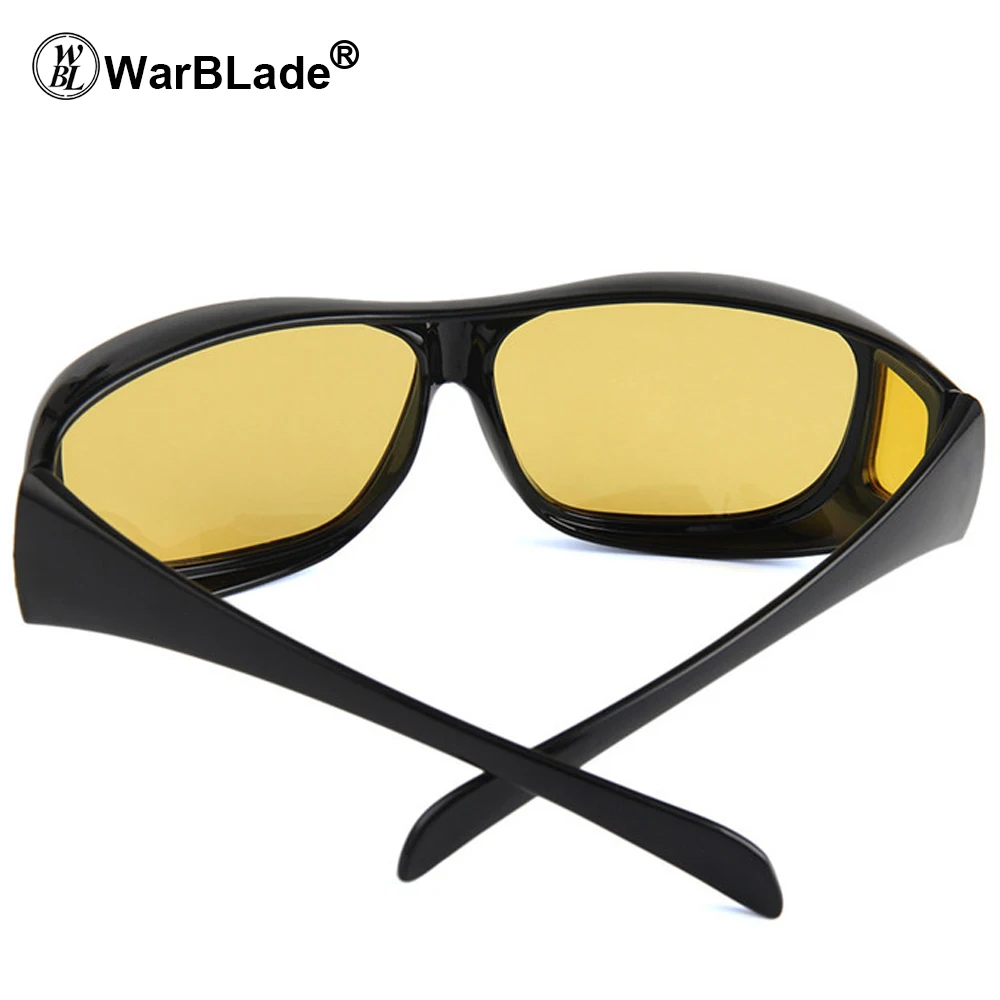 Высокое качество вождения HD ночного видения желтые линзы солнцезащитные очки водительские защитные солнечные очки Тип Стекла совершенно