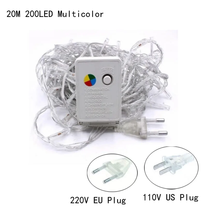 Светодиодная гирлянда 3 м 10 20 30 50 100 м|light bulb light strands|light strings guitarstring shoelaces |