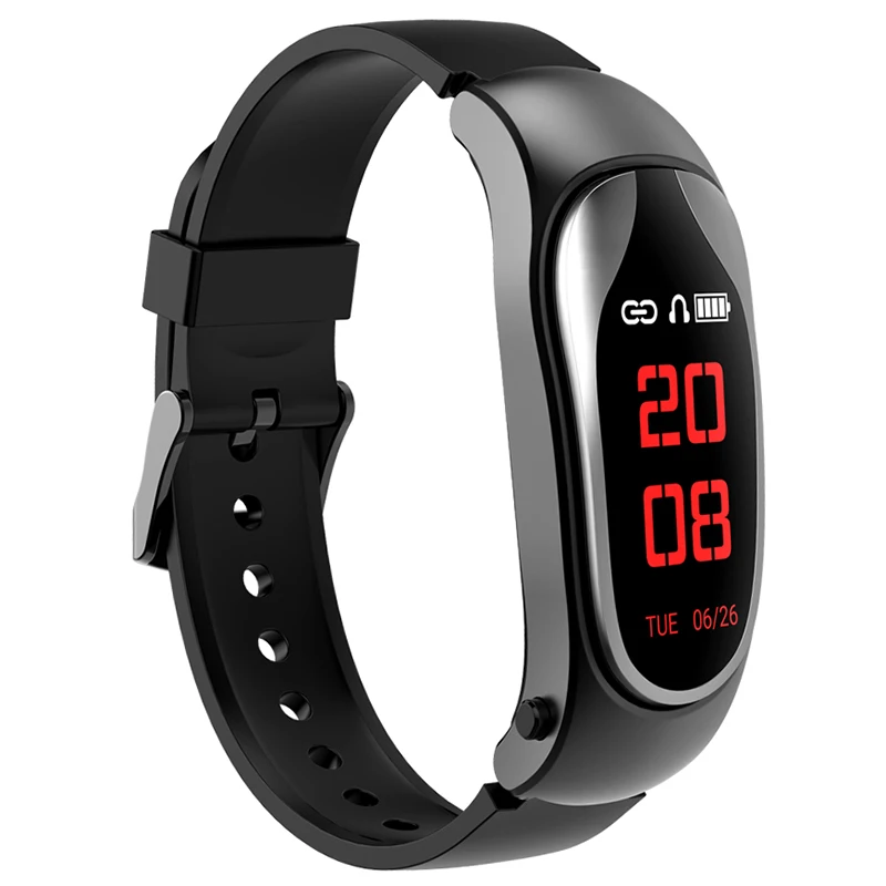 Умный Браслет KINGWEAR KR04 0 96 дюймов IP67 Водонепроницаемый пульсометр кровяное