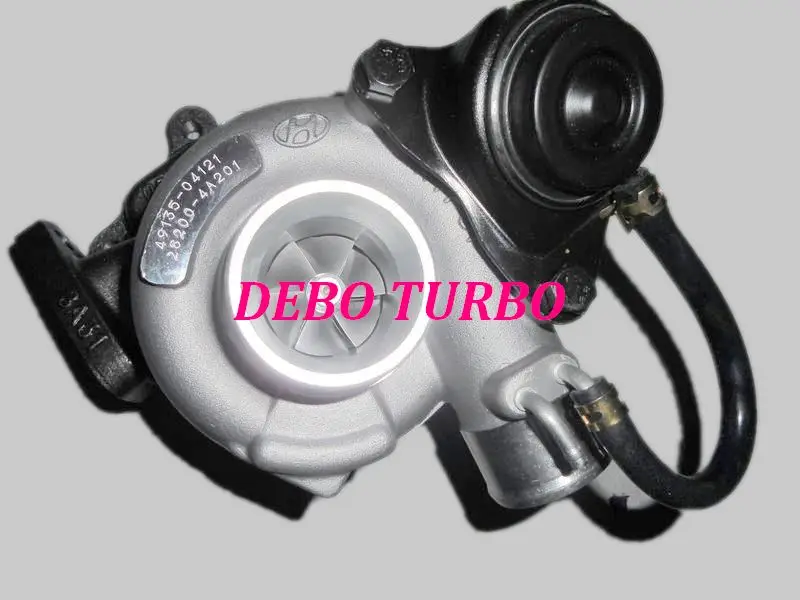 

NEW TF035/49135-04121 28200-4A201 Turbo Turbocharger for HYUNDAI Starex H-1 H200 Satellite,JAC Refine,4D56 2.5L 1997-2007(Water)