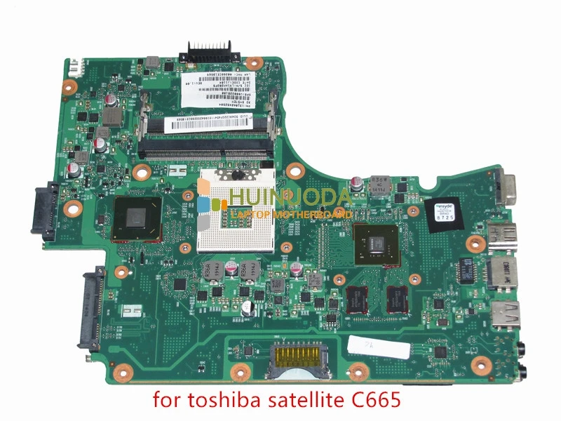 

NOKOTION V000225180 Main Board For Toshiba Satellite C665 Laptop Motherboard HM65 DDR3 GeForce GT315M
