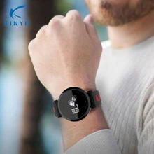 Смарт-часы браслет 0,96 ''круглый цветной экран браслет пульсометр кровяное давление монитор сна IP67 водонепроницаемые часы