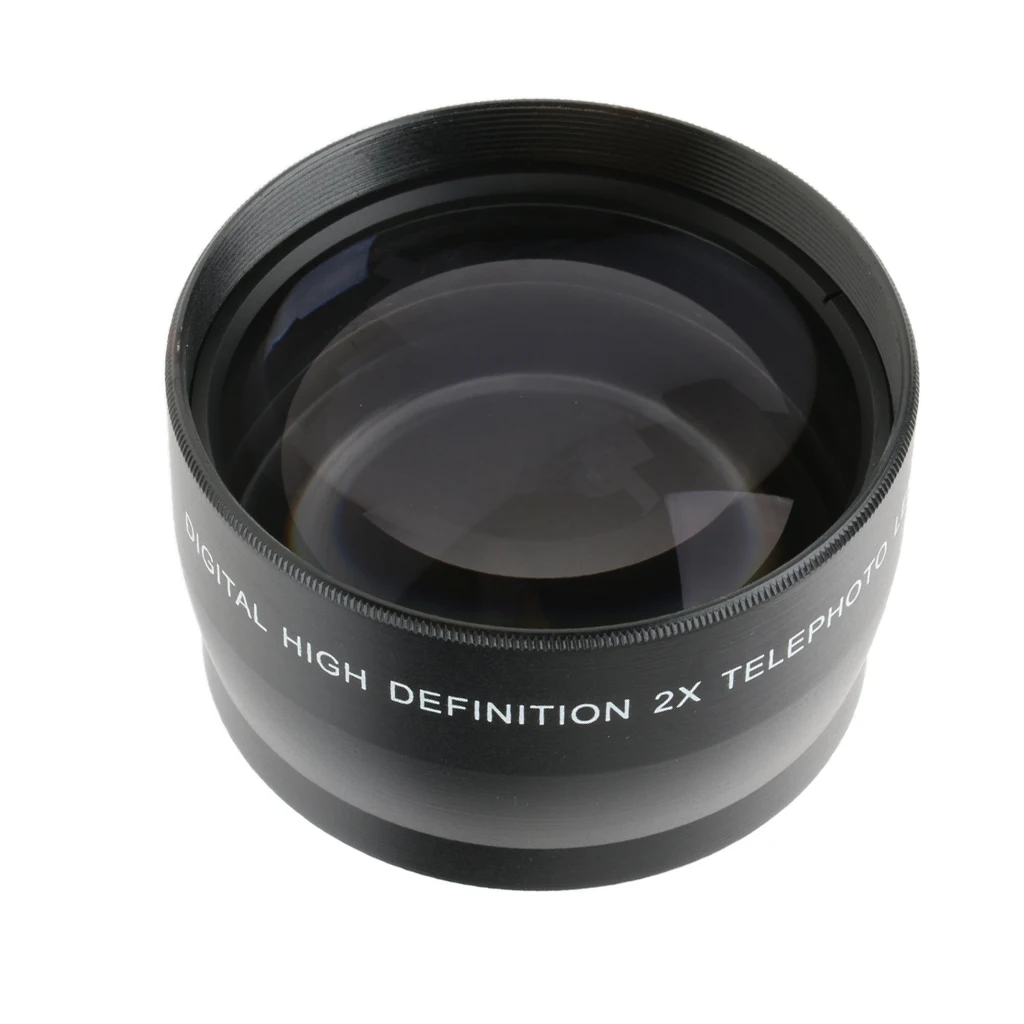 55mm 2x Telephoto Lens For Canon Nikon Sony Minolta Pansonic Olympus Pentax Digital SLR Camera