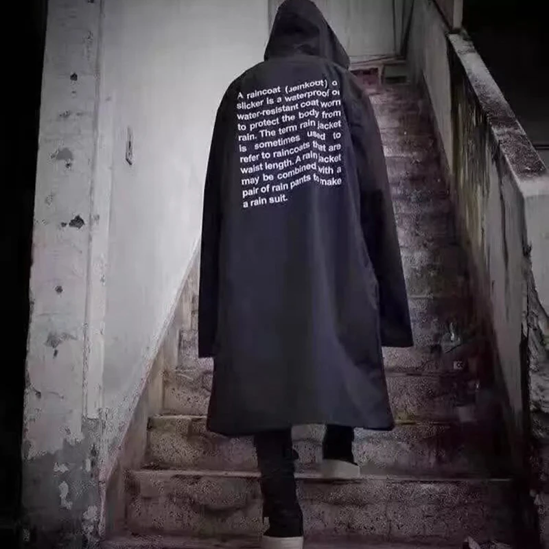 

Men Women Vetements Oversized Jacket Windbreaker Vetements Hip Hop Street Jacket DHL Vetements Waterproof Raincoat Trench Coat