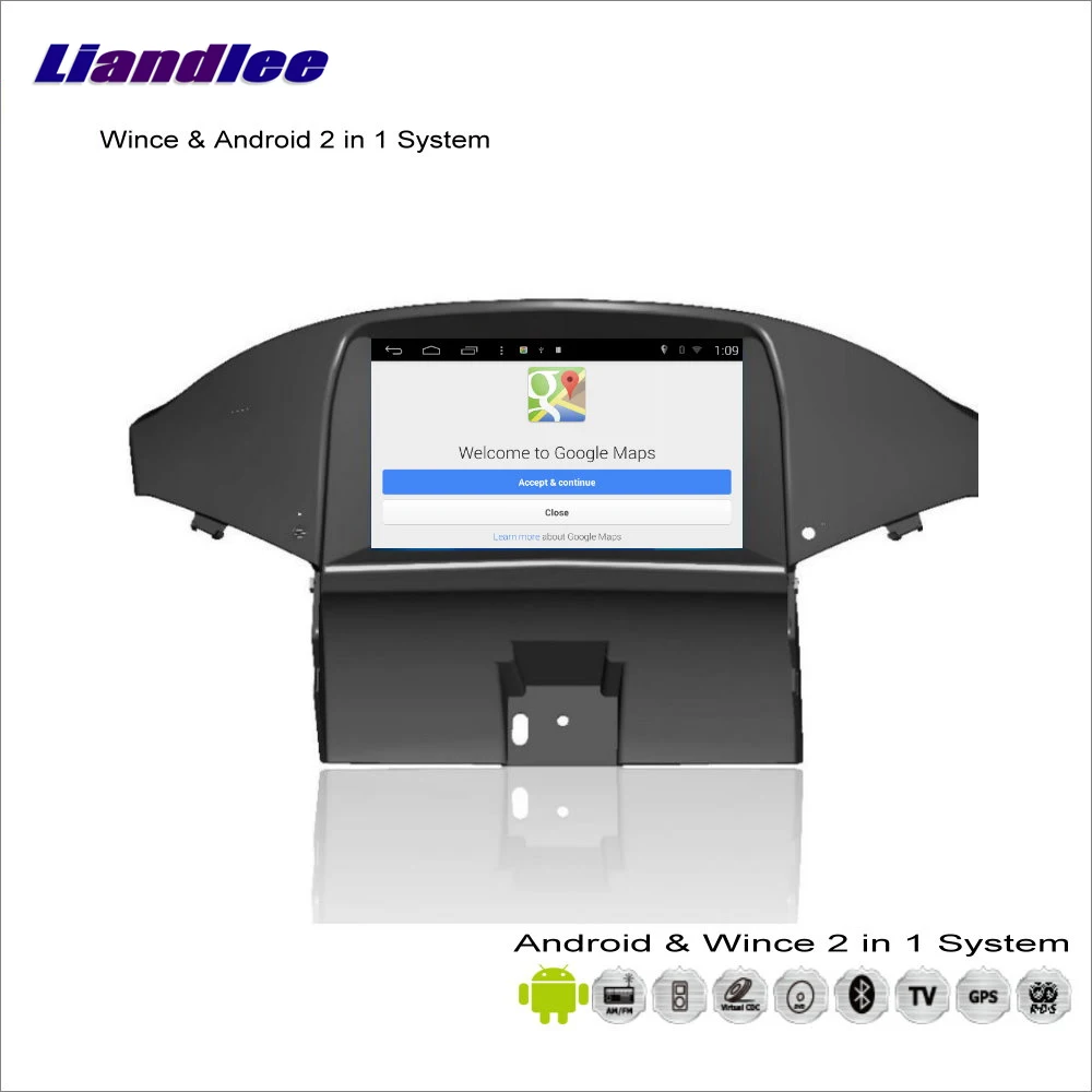 Clearance Liandlee For Chevrolet Orlando 2012~2013 Car Radio CD DVD Player GPS Navi Navigation Advanced Wince & Android 2 in 1 S160 System 1
