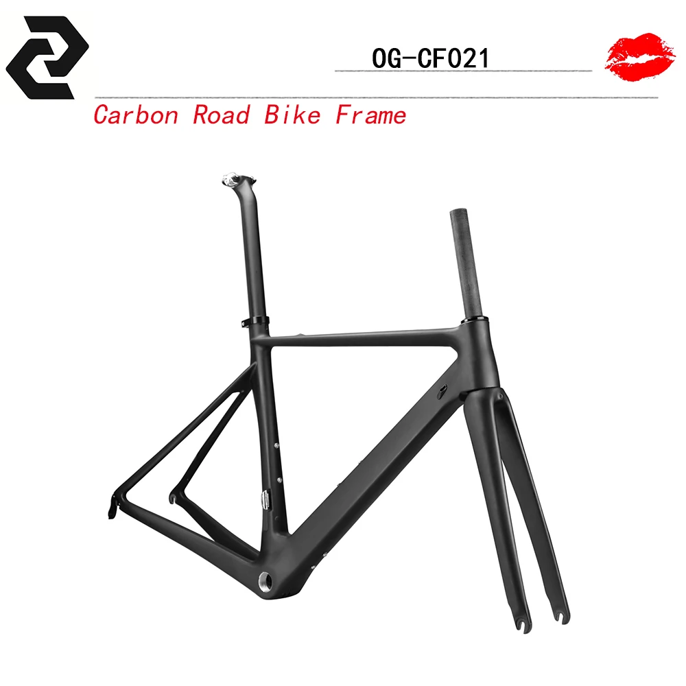 OG-EVKIN carbon road bike frame Chinese 48/51/54/57cm UD carbon Frame,Fork,Headset,Seat post,clamp frameset bicycle frame