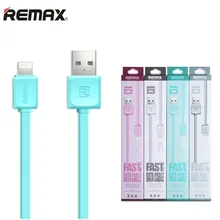 Remax Original 1M MFi 8 Pin Mobile Phone Cable Data Sync Charger USB Cable for iPhone 7 5s 6 6s plus iPad Air Mini Fast Charging
