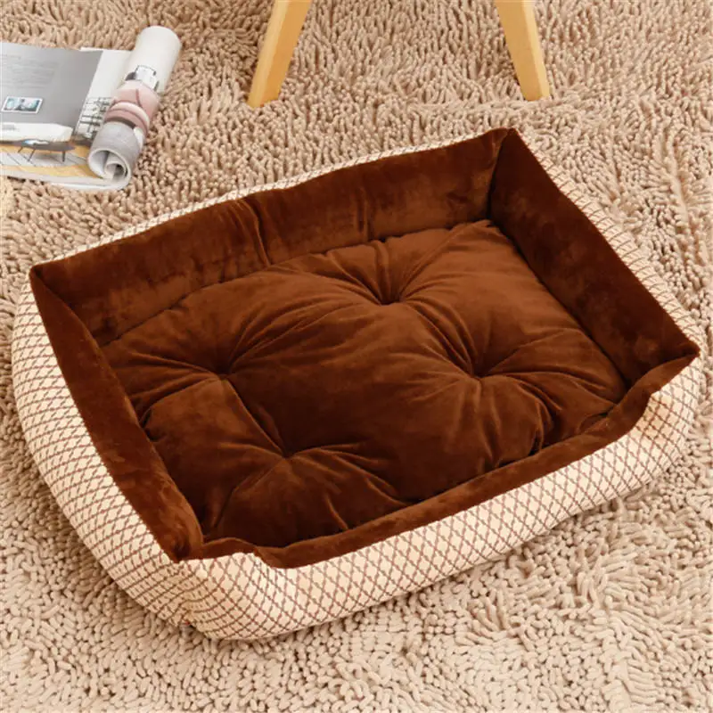 Pet Bed Mattress Dog Cat Cushion Pillow Mat Blanket Soft Winter Warm Extra Large