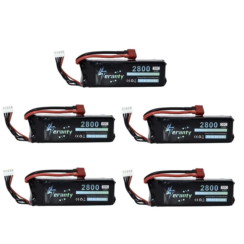 Lipo батарея для FT010 FT011 2800mah 14,8 V батарея RC 4S 14,8 V 30C 803496 RC лодка RC вертолет самолеты автомобиль Квадрокоптер 14,8 v