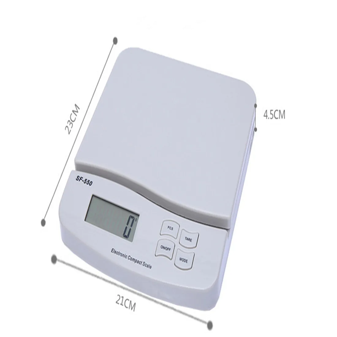  New Food Diet Scale Digital LCD Backlight Electronic Food Diet Kitchen Weight Balance Scale 25kg/1g - 33052711728