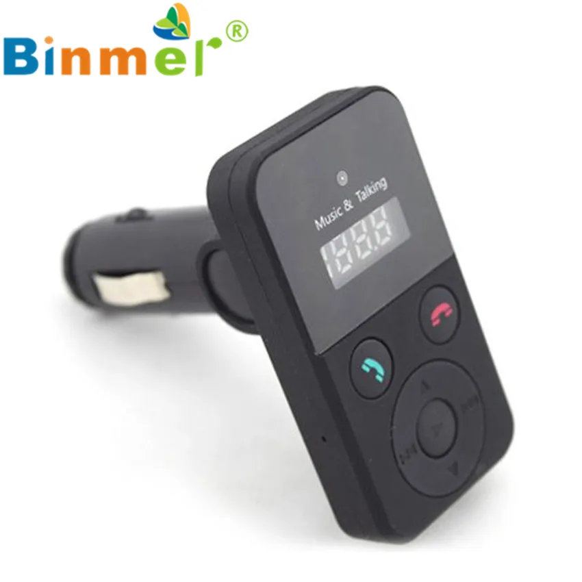 

Hot Sale Car MP3 Audio Player Bluetooth FM Trasmettitore Wireless FM Modulator Car Kit HandsFree LCD Display USB N1213