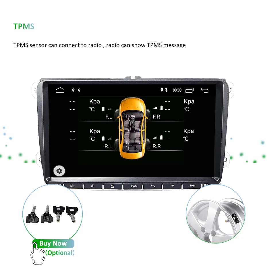 Excellent DSP Android 9.0 4G 64G Car GPS for Seat Altea Toledo VW Passat B6 CC GOLF 5 6 Polo Tiguan Touran radio Navigation NO DVD player 32