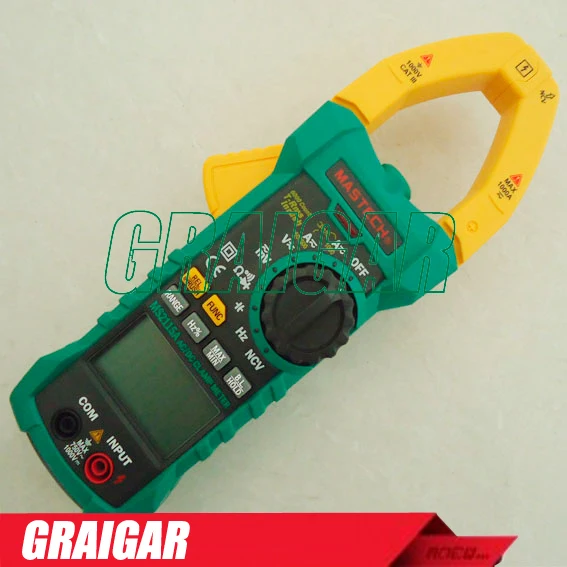 

Mastech MS2115A Digital Clamp Multimeter Meter Frequency Resistance Capacitance Meters Tester