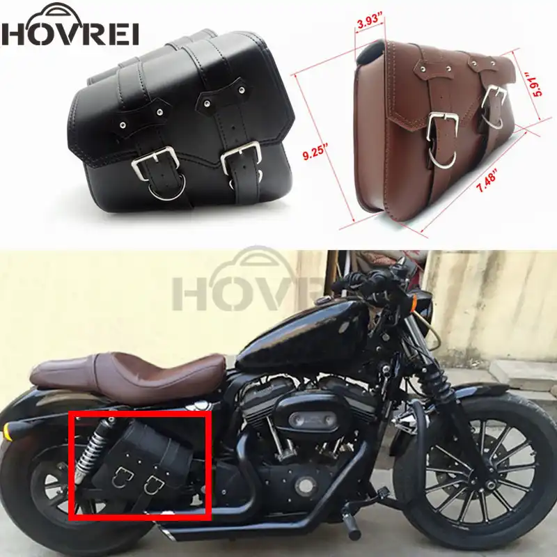 sportster leather saddlebags