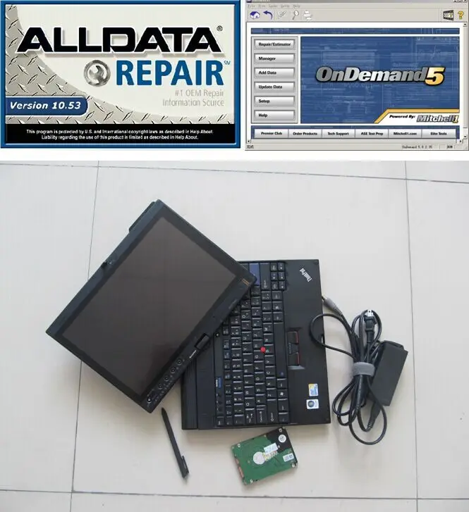  Todo el software de reparación automática de datos HDD instalado x201t i7 4g rotación de la pantall