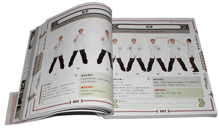 Крыло Chun книга на китайском языке с 2 DVD для обучения китайский кунг-фу ушу